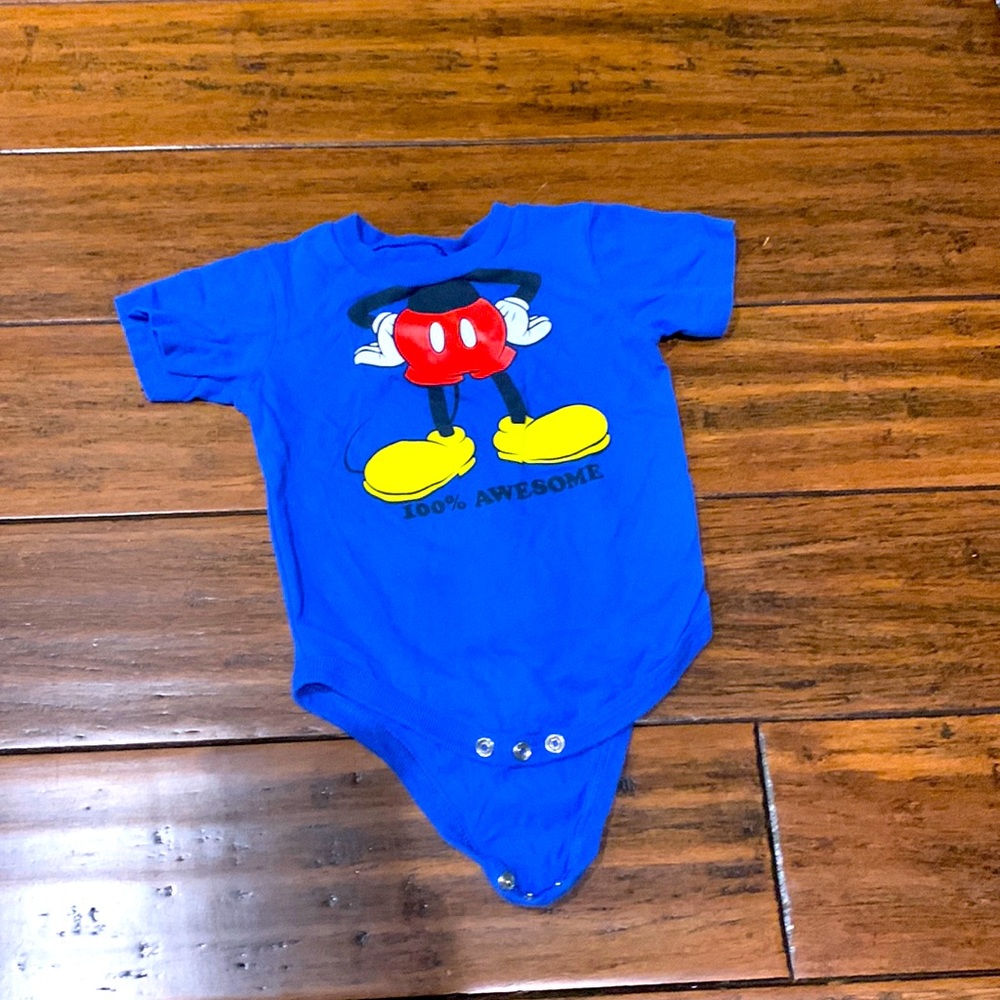 Mickey Mouse onesie